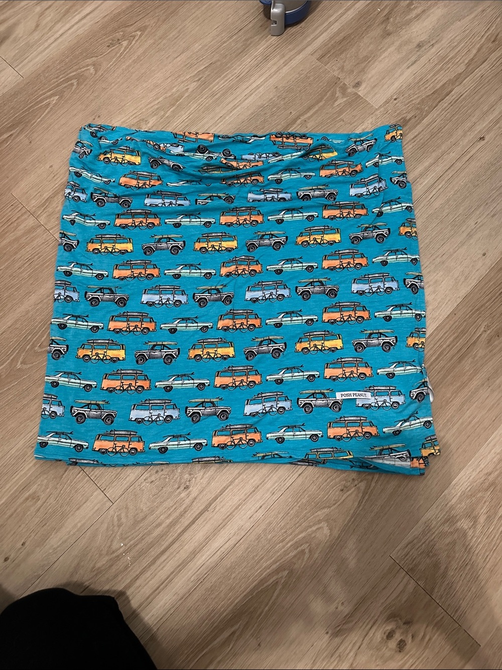 Posh Peanut surfing style swaddle blanket
